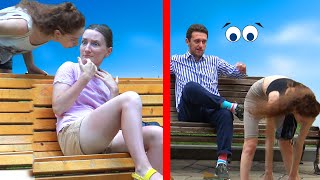 Funny Crazy Girl prank compilation  Best fan reaction😛 [upl. by Chandos658]