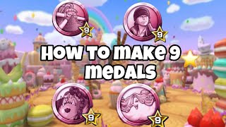 How to make 9⭐️ stars medal One Piece Bounty Rush [upl. by Karlen]