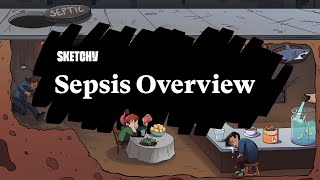 Sepsis Overview Part 1  Sketchy Medical  USMLE Step 2 CK [upl. by Kaltman]