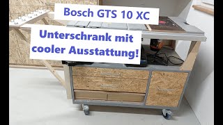 Kreissägentisch mit tollen Funktionen für Bosch GTS 10 XC und Triton TRA001 [upl. by Edgar]