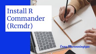 Install R Commander di Windows [upl. by Eelrebmik]