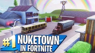 Nuketown In Fortnite Creative Mode [upl. by Anuska]