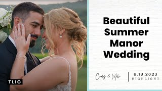 Carly amp Mike at Springfield Manor in Thurmont MD  Wedding Highlight Film [upl. by Droffilc]