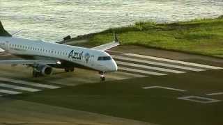 Avião da Azul Decolando do Santos Dumont  RIO DE JANEIRO [upl. by Darsey]