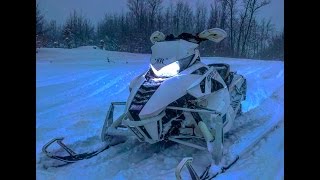 Arctic Cat 1100 TURBO vs FIRECAT F7 Trail Riding [upl. by Worden]