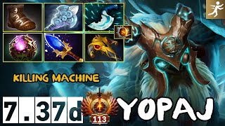 Yopaj  Earthshaker Slugger Mid  737d  Immortal Dota [upl. by Nolek]