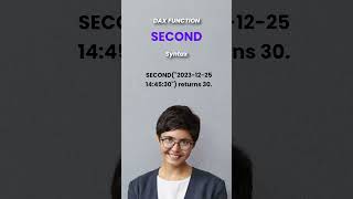 Power BI Interview Questions  DAX  SECOND Function  PWP PowerBI DAX [upl. by Alanah]