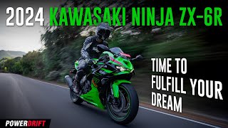 2024 Kawasaki Ninja ZX6R The Last Of Its Kind  PowerDrift [upl. by Enail]