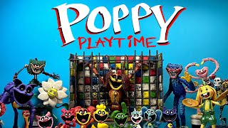 Making ALL POPPY PLAYTIME CHARACTERS with POLYMER CLAY ★ POPPY PLAYTIME COMPILATION [upl. by Luapnhoj]