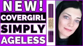 COVERGIRL Simply Ageless Instant Fix Advanced Concealer [upl. by Olram327]