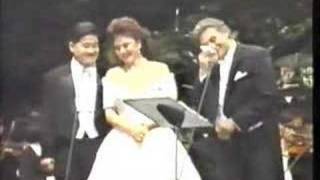 Placido Domingo sings in Korean [upl. by Anaib807]