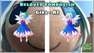 “Beloved Tomboyish Girl” except AI continues the song touhou [upl. by Ettelimay]