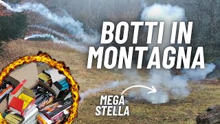 SPARIAMO i BOTTI di CAPODANNO in MONTAGNA MEGA STELLE E PETARDI da PAURA [upl. by Columbyne]