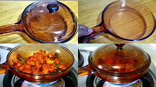 How to use Vision Cookware  Glass Cookware  Corning ware Visions Cookware [upl. by Animas638]