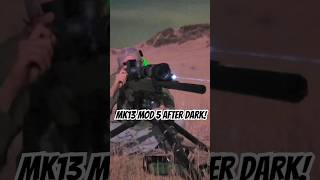 Mk13 mod 5 sniper rifle at night 640 yards [upl. by Neersan]