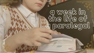 A week in the life of a paralegal Philippines 👩🏻‍💼  Toni Hwang Cruz [upl. by Bernetta554]