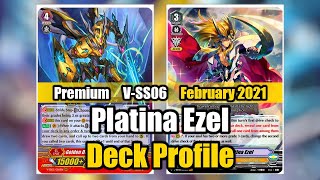 Premium Platina Ezel Deck Profile VSS06  Cardfight Vanguard [upl. by Ainerol]