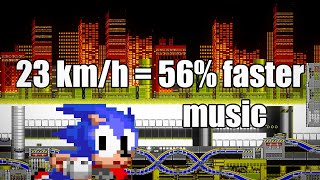 Sonic 2 but the music goes as fast as you do [upl. by Natanoy271]