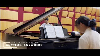 Frieren Beyond Journeys End Anytime Anywhere French Horn and Piano cover [upl. by Iggep]