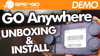 Geotab GO Anywhere Unboxing amp Map demo [upl. by Onder180]