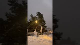 Canfranc spain 🇪🇸❄️ minivlog love unfrezzmyaccount shortsvideo canfrancestacion [upl. by Arlena61]