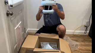 Boxing Gear Fly X Line Sky Blue Sparring Set Unboxing and First Impressions [upl. by Timon]