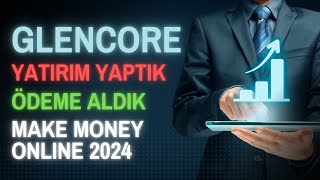 GLENCORE ğŸ”¥ YATIRIM YAPTIK ğŸ’¸ Ã–DEME ALDIK ğŸ’£ NEW USDT CLOUD MINING 2024 [upl. by Niffirg]