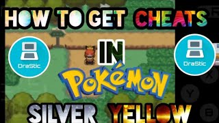 Cheats For Pokémon Silver Yellow On Drastic DS Android [upl. by Luoar]