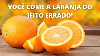 Os benefícios da laranja com o bagaço [upl. by Azmuh]