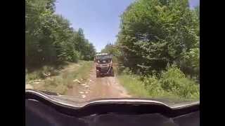 Ranger 500 and Rzr 570 trail ride June 28 2014 [upl. by Brader972]