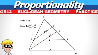 Grade 12 Proportionality Theorem 6 [upl. by Brackely]