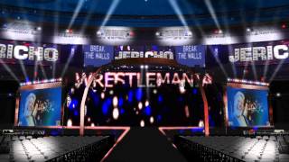 WWE WrestleMania 29 Chris Jericho Custom Entrance Concept [upl. by Saddler208]