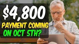 Is a 4800 Payment Coming on Oct 5th Latest SSA Updates for SSI SSDI and Seniors [upl. by Ferna]