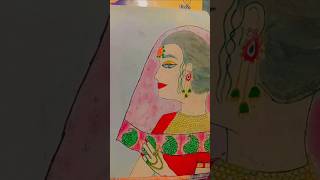 Madhaniya song🎼🎵 ⁠◍⁠•⁠ᴗ⁠•⁠◍⁠ bollywoodsongs bridesmaids drawing [upl. by Gustaf]