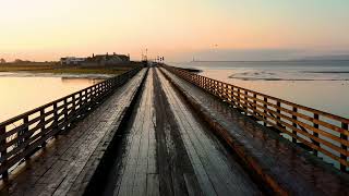 The Wooden Bridge in Clontarf Dublin Ireland [upl. by Gildus]