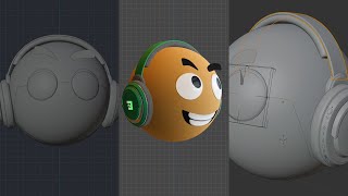 EMOJI 3D Character  Made in Blender 292 shorts [upl. by Aliemaj]