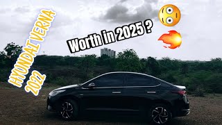 HYUNDAI VERNA 2022🔥 WORTH BUYING IN 2025 🙄 VERNA COMPLETE WALK AROUND [upl. by Eilah]