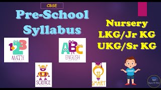 Preschool Syllabus NEP  CBSE Nursery Syllabus  English Maths Language Syllabus for Nursery [upl. by Joelly]