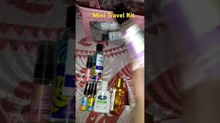 Skincare essential items mini kitshort skincare travel ytshorts cute trendingshorts youtube [upl. by Ecyned912]