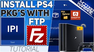 EP 19 How to Install PS4 PKGs via FTP 900 or Lower [upl. by Caplan]