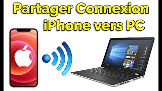 Comment partager ma connexion iPhone avec mon PC utiliser iPhone comme Modem [upl. by Backer245]