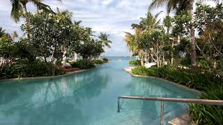 Restaurants at the Waldorf Astoria Ithaafushi Maldives  plus is this the Best Swimming Pool [upl. by Puglia97]