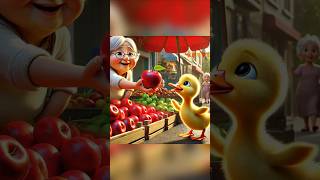 ये लो🍎एप्पल खा लो🐥😰cute duck🐥😆funnyshortsvideotge mannat facts🐥🤩 [upl. by Olinad]