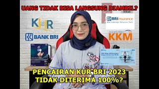 PENCAIRAN KUR BRI 2023 TIDAK CAIR 100 TIDAK BISA LANGSUNG DIAMBIL SEMUA WAJIB TONTON VIDEO INI [upl. by Kresic]