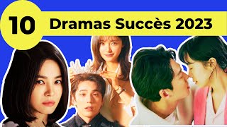 Découvrez le Top 10 Dramas Coréens 2023 jusquici 💛 [upl. by Atinwahs]