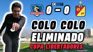 Colo Colo 0 vs 0 Deportivo Pereira  Análisis Jean Pierre Bonvallet  Copa Libertadores de América [upl. by Ailak241]