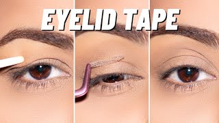 How amp Why to use Lid Tape if you have HOODED Eyes [upl. by Erlin]