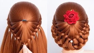 Trendy Hairstyle You Cant Ignore In 2024  Perfect Braided Bun Hairstyle For Ladies [upl. by Welcy]