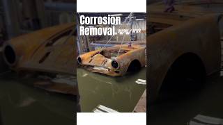 Removal Before  After corrosion removal carrestoration [upl. by Caterina]