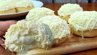 Resepi Roti Viral Ensaymada Inti Cream Cheese  Roti Cheese  Ensaymada  Homemade Ensaymada Recipe [upl. by Neron]